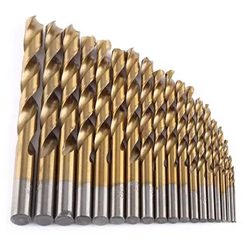 19 Kus HSS Kobaltové Zliatiny Drill Bit Nastavený 1 mm-10 mm Kvalitu nemčina rýchloreznej Ocele Vrtákov Sada Nástroj, Náradie