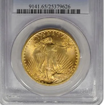 1907 $20 Saint Gaudens Double Eagle mincí