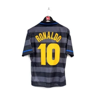 1997/98 Retro Ronaldo Djorkaeff Simeone Moriero Recoba Zamorano * Kanu camisetas clásicas Vintage camisetas