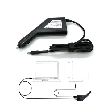19V 3.42 DC 3.0*1,0 mm Notebook Auta DC Adaptér Pre Acer Aspire S3 S5 S7 P3 Iconia Tab W500 W700 W700P 65W Auto Napájanie Nabíjačky