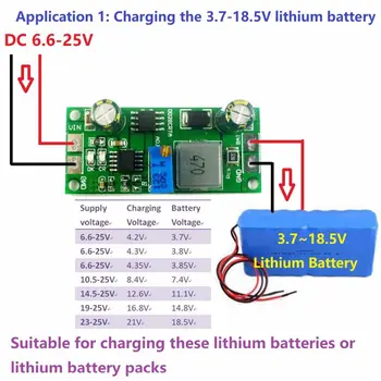 1A 3,7 V 3.8 V, 7.4 V, 11.1 V 14,8 V V 18.5 V Lítium-Iónová Lifepo4 Lítium Titanate Batterie Nabíjačka Nabíja Modul