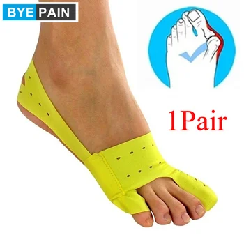 1Pair Nohy Prst Oddeľovač Palec Valgus Chránič Bunion Nastavovač Stráže Nohy Kosti Zdravotnej Starostlivosti Traky & Podporuje pre Unisex
