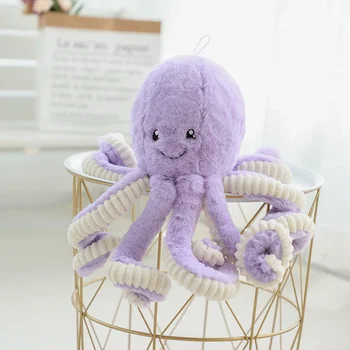 1pc 18-80 cm Roztomilý Octopus Plyšové Hračky Plyšové Simulácia Octopus Aniamls Cudding Bábika Plushie Mora Zvierat Hračka Pre Deti, Vianoce, Darček