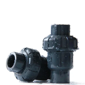 1pc 20-63mm spätný Ventil PVC tvarovky inštalatérske systém dielov vody trubice konektor vodovodné potrubia non-návrat UPVC hodnota