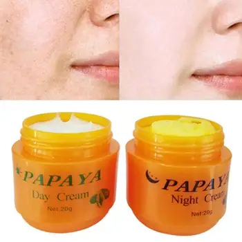 1pc/2ks/3ks Papaya vitamina c bielenie krém krém pehaveniu Tvár Cleaser starostlivosť o tvár proti R7B5