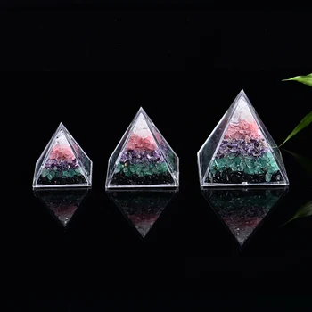 1PC prírodný kryštál ruže quartz ametyst quartz energy malý kúsok drahokam pyramída môže byť použitá pre domáce dekorácie DIY darček