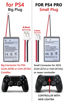 1Pcs 2000mAh Batéria pre Sony Gamepad PS4 Batérie Dualshock4 V1 Bezdrôtový ovládač Nabíjateľné Batérie CUH-ZCT1E CUH-ZCT1U
