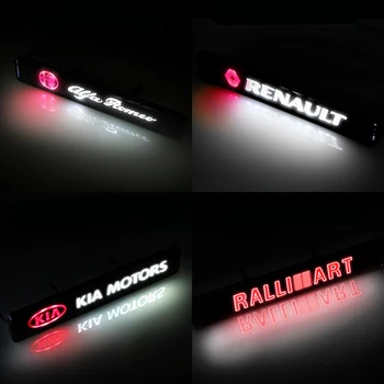 1pcs Auto Prednej Mriežky Znak LED Dekoratívne Gril Svetlá Pre Dodge Challenger RAM 1500 Nabíjačku Pomstiteľ Kaliber Nitro Auto Tovaru