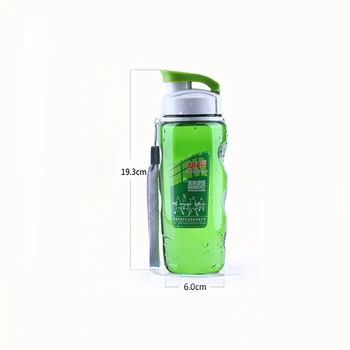 1pcs Hot Predaj 470 ml Plastová Športová Fľaša na Vodu Priestor na Bicykli/Outdoor/Camping Proteínový Prášok Šejkra Fľaše