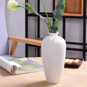 1pcs Moderné Ručne Brúsený Keramické Vázy Tvorivé Domova Artware Domov Hydroponických Rastlín kvetináče Dekorácie Luxusný Darček