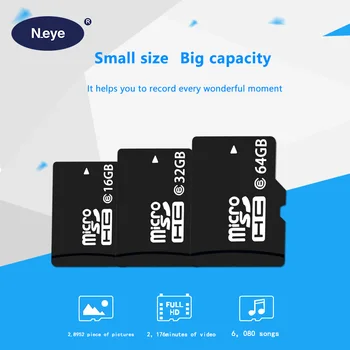 1pcs N_eye pamäťovej karty 16 GB 32 GB, 64 gb SD Karta pre ip kamera wifi kamery Príslušenstvo
