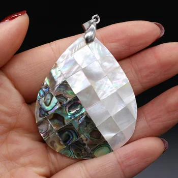 1pcs Prírodné Shell Charms perleť Shell Prívesky pre DIY Príslušenstvo Šperky Čo Náhrdelník pre Ženy Šperky Darček