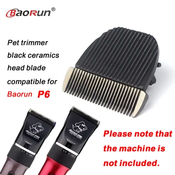 1Pcs Pôvodné pet, pes, mačka, kôň clipper hlavu keramické vlasy starostlivosť strihacia čepeľ kompatibilný pre Baorun P6