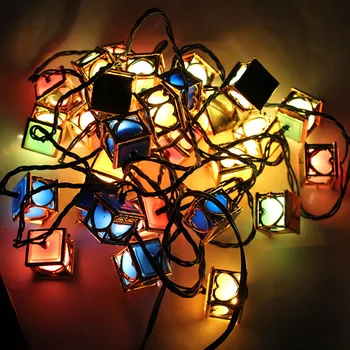 1pcs/veľa 28pcs Lampa Reťazec Christmas Farebné LED Darček Svetelných Vianočných Ozdôb 3.3 metrov Pre Festival, Párty Dekorácie