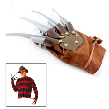 1PCS X Strany Rekvizity Darček Produkt Freddy Krueger Rukavice Z nočná mora Na Elm Street MF