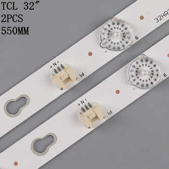 1Set= 2Pieces Podsvietenie LED Lampa pásy Pre TCL TV TCL L32F3303B YHA-4C-LB320T-YHL LVW320CSOT E227 32HR330M07A2