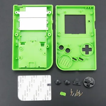 1set Pre Game Boy Klasická Hra Prípade Plastových Shell Kryt pre Nintend GB Konzoly bývanie Pre GB Prípade Skrutkovače Conductive pad D