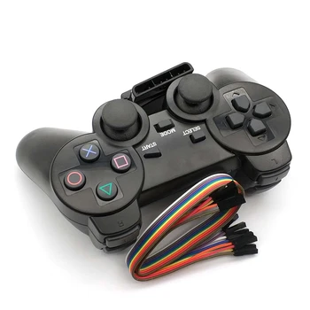2.4 G Bezdrôtový hra tlačítkový ovládač pre PS2 radič Sony playstation 2 konzoly dualshock herné joypad pre PS 2 play station