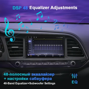 2 Din Android 10 autorádia Multimediálne Stereo GPS Navigácie 4G Wifi DSP Navigácia Pre Peugeot 208 2008-2018 Č. DVD Prehrávač