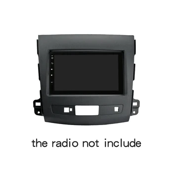 2 Din Auto Stereo Rádio Fascia Panel Fram Mount Kit pre Mitsubishi Outlander 2008-2012