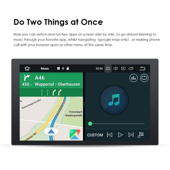 2 Din autorádia Android 10 Univerzálny 7 Palcový Dotykový Displej Audio Stereo Bluetooth, Wifi, FM, USB Multimediálny MP5 MIC DAB+ DVR