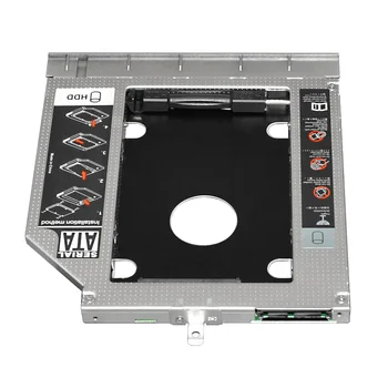 2. HDD Caddy 9,5 mm SATA 3.0 Dual LED SSD HDD Prípade Kryt pre HP ProBook 440 445 450 455 470 G0 G1 G2 DVD/CD-ROM