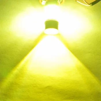 2 ks 1800LM H1 H3 H7 3000K 100W LED 20-SMD Projektor Hmla Jazdy Žiarovky HID Zlato Žltá Hmlové svetlo
