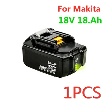 2 KS 18V 18.0 Ah Nabíjacie Batérie 18000mah LiIon Batérie Výmena napájacích Nástroj Batéria pre MAKITA BL1860 BL1830+3A Nabíjačky