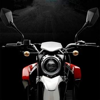 2 Ks 8 mm 10 mm Universual Motocykel Zrkadlo Skúter E-Bike Spätné Zrkadlá Electrombile Zadnej Strane Konvexné Zrkadlo
