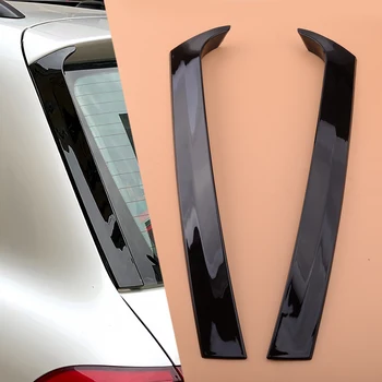 2 ks Auto Vertikálne Zadné Okno Bočné Krídlo Canard Spojler Splitter Výbava Kryt vhodný Pre VW Touareg 2011 2012 2013 2016 2017