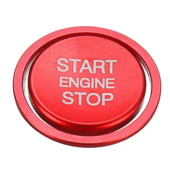 2 KS Engine Start Stop Zatlačte Spínač Tlačidlo Krytu Krúžok Výbava Pre VW Golf 7 MK7 Jetta Jedným tlačidlom Starter Krúžok Verejnosti