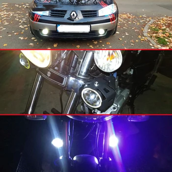 2 ks Motocykel Svetlomety Predné Pozornosti 12V U7 LED Svetlo Hmlové Svietidlo Pre Yamaha FZ6R FZ8 fz 1 09 6 fzr 400 FZ1 FZ6 FAZER TDM 900