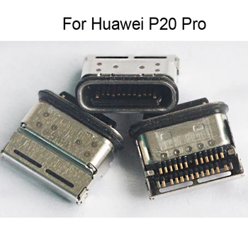 2 KS Náhradná Pre Huawei P20 Pro Konektor pre Nabíjačku Častí Opravy Náhradných Dielov P20Pro USB Dock Nabíjací Port Pre Huawei P 20 Pro