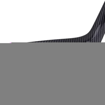 2 ks Uhlíkových Vlákien Štýl ABS Radenia Vonkajší Panel Výbava Kryt Rámu, vhodné pre Ford Focus RS ST MK3 2016 2017 2018