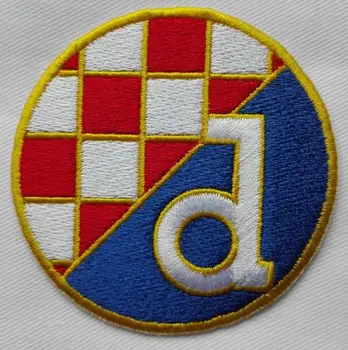 2 ks/veľa futbal Futbal fussball klub Tím GNK Dinamo Záhreb logo žehlička na Patch Aufnaeher Nášivka Buegelbild Vyšívané