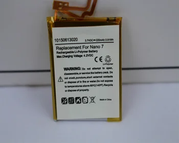 2 ks/veľa Náhradné Batérie pre Apple iPod Nano 7. Generácie 3,7 V Batéria