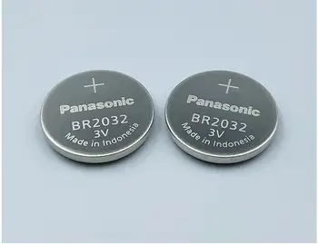 2 ks/veľa Panasonic BR2032 BR 2032 3V Li-ion Batéria Vysoká teplota, Tlačidlo Mince Batérie Bunky