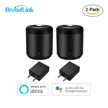 2-Pack BroadLink RM mini3 Univerzálne Diaľkové Smart Bezdrôtové diaľkové ovládanie, Google Domov Vzdialený Hub