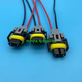 2 pin H11 Hmlové Svietidlo Postroj Konektor Automobilový Nepremokavé Konektor HID Xenónové svetlo Plug DJ7028Y-2.8-21 s drôtom