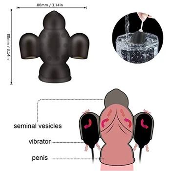 2 typy Mužov Vibrátory Žaluďa Penisu Stimuláciu Mužskej Masturbator Klitorisu Masér Bullet Vibrátor Dospelých, Sexuálne hračky pre Mužov, Ženy