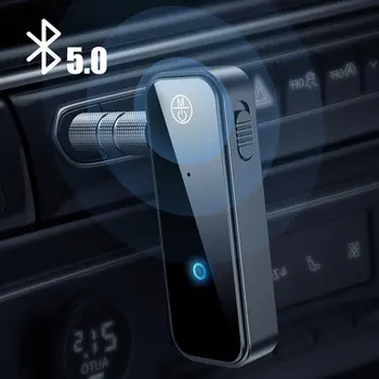 2 V 1, Bezdrôtová 5.0 Prijímač Vysielač Adaptér 3,5 mm Jack Pre Auto Hudbu, Audio Aux Eadphone Receiver, Handsfree Nové