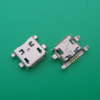 20-1000pcs Micro usb nabíjanie konektor nabíjania konektor dock socket port pre blackberry 8900 9220 9320 9500 9530 9520 9360 9650