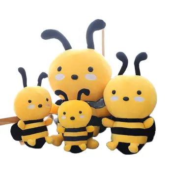 20-30 cm Kawaii včiel medonosných Roztomilé Plyšové Hračky Bee s Krídlami Plnené Dieťa Krásne Bábiky Pre Deti Upokojiť Darček k Narodeninám