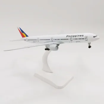 20 CM 1/300 Rozsahu Filipínske Airlines a Boeing 777 B777 Lietadlá Lietadlo Lietadlo Diecast Zliatiny Model fanúšikov Kolektívne zber