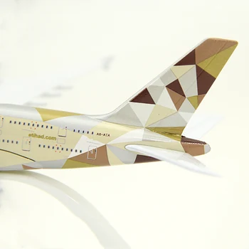 20 CM Lietadlá Etihad Airways Airbus A380 Lietadlo Lietadlo Model Diecast Lietadlá, Hračky, Darčeky Lietadlo Modelu Deti Darček Kolekcie
