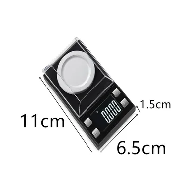 20 g/50 g/100 g 0.001 g Vysoko Precízny Digitálny Mini Pocket Šperky, Zlato Stupnice s Podsvietenie LCD Displeja Rovnováhu 30% off