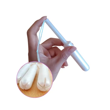 20 Ks Vaginálne Detox Tampóny Yoni Pearl Aplikátor Trubice kvalitných Zdravotníckych Plastov Viginal Čistiace Tampóny Booster pre Ženy
