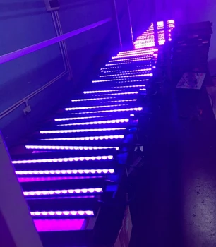 20 LED UV Fialová Čierna Disco Svetlá DJ Par UV Lampa Pre svadobné Party Vianoce Bar Lampa Laser Fáze Wall Washer Spot Light Podsvietenie