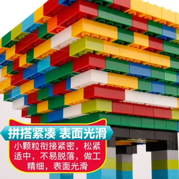 200-1300 Kusy Stavebných Blokov Mesta DIY Tvorivé Tehly Väčšinu Model Údaje Vzdelávacie Deti Hračky Kompatibilný Všetky Značky