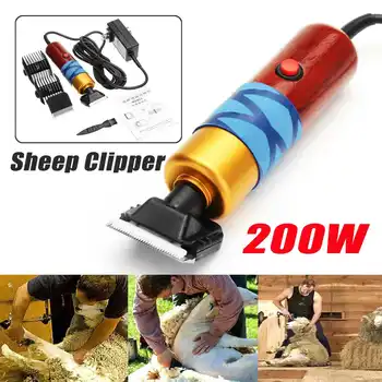200W Electric Sheep Clipper Profesionálne Pes Starostlivosti Kit Pre Králik Psa Starostlivosti Nástroje 100-240V
